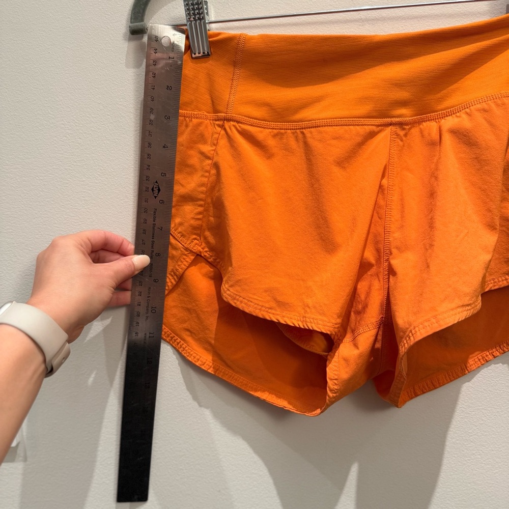 Outdoor Voices Bright Orange Athletic Shorts Size Small - Picture 8 of 8
